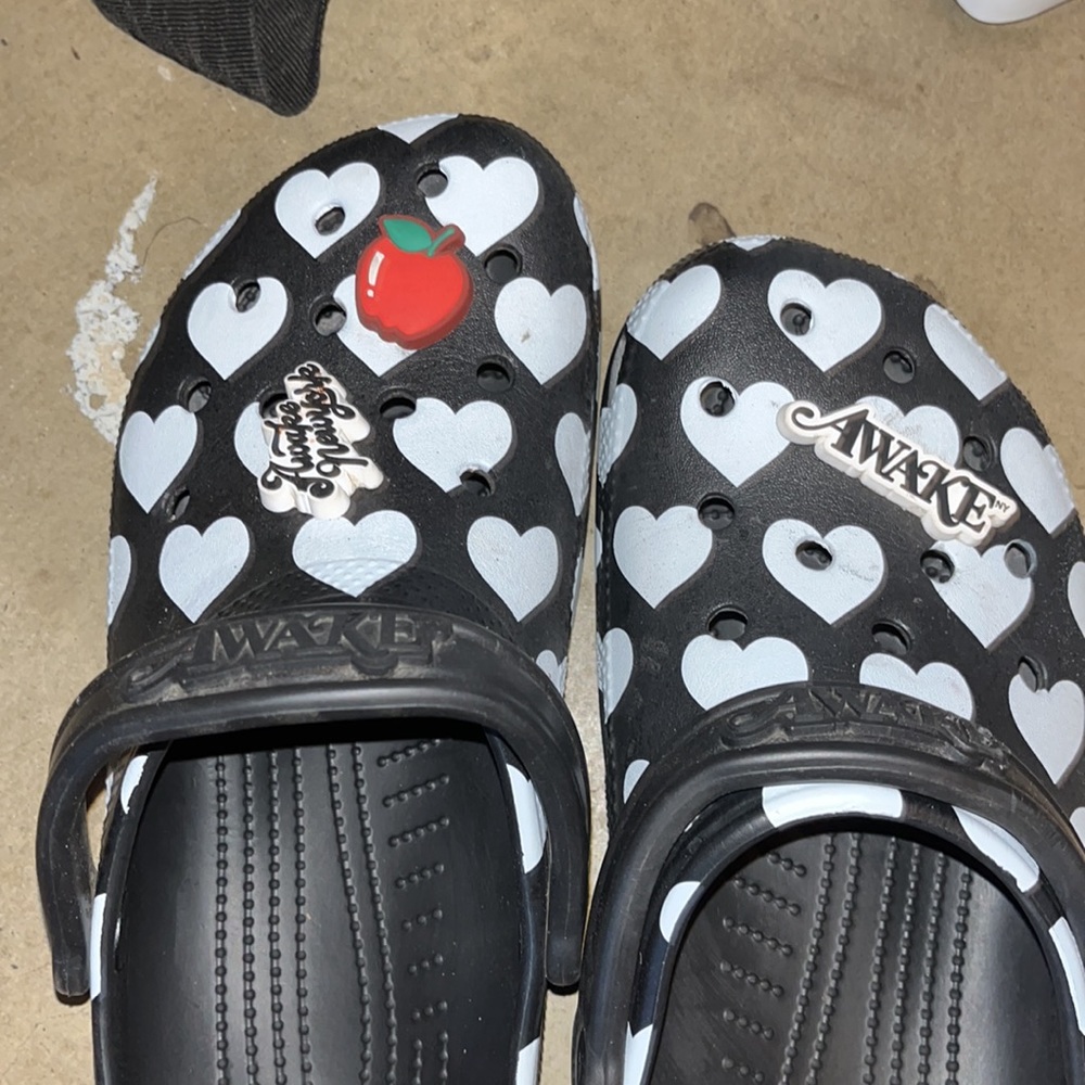 Heart Crocs